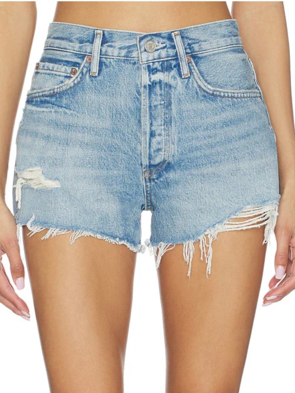 AGOLDE Parker Denim Shorts Size 28